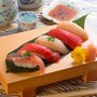 Menu55 - Nigiri set 6pcs. 
Fish and seafood